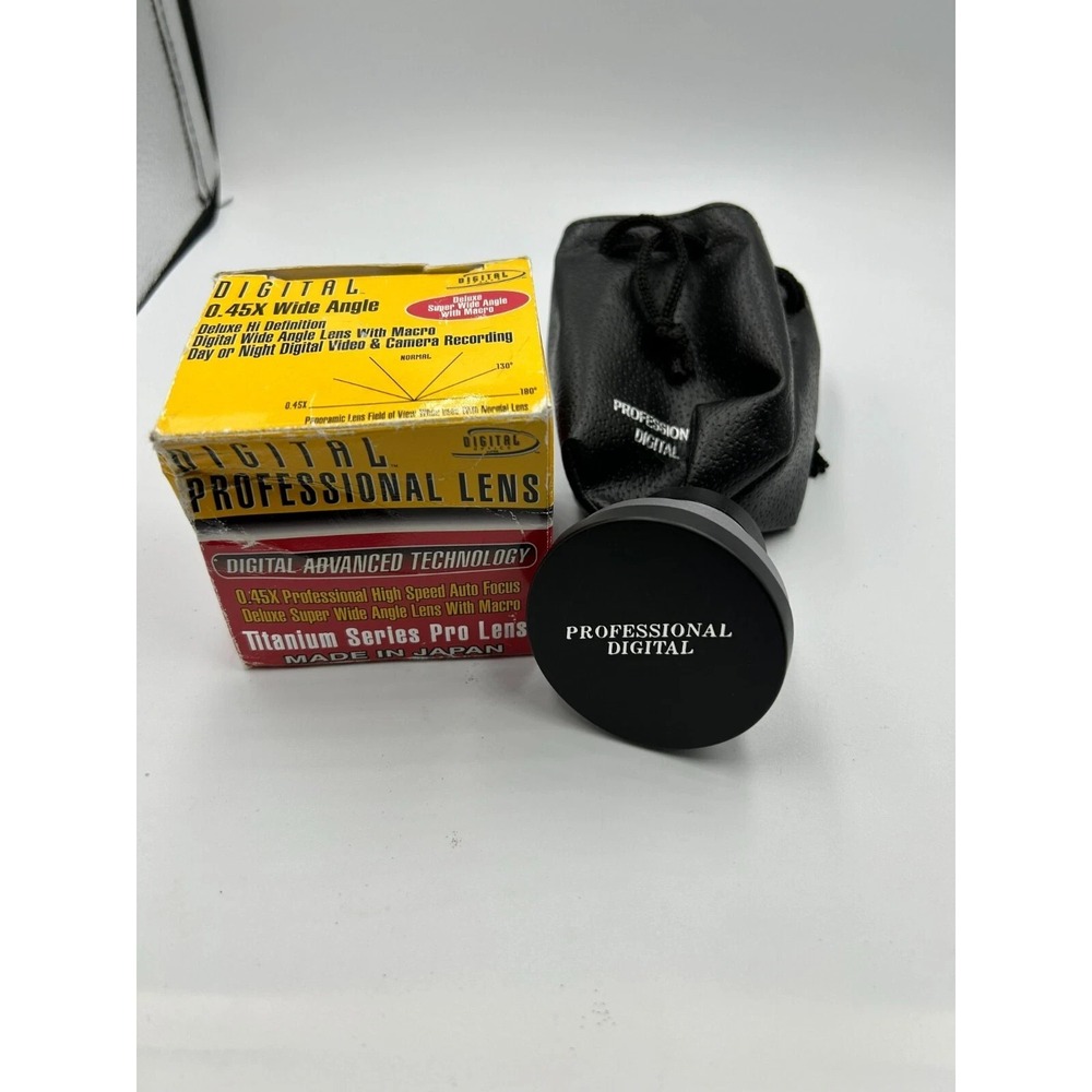 Digital Optics Professional Lens .45x High Speed Auto Focus Wide Titanium Series